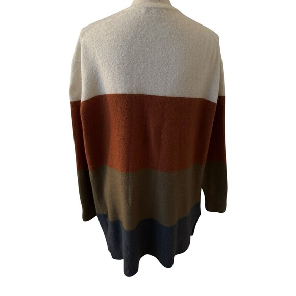 Madewell Kent Striped Open Front Cardigan Sweater Wool‎ Blend Size Medium - Picture 5 of 8